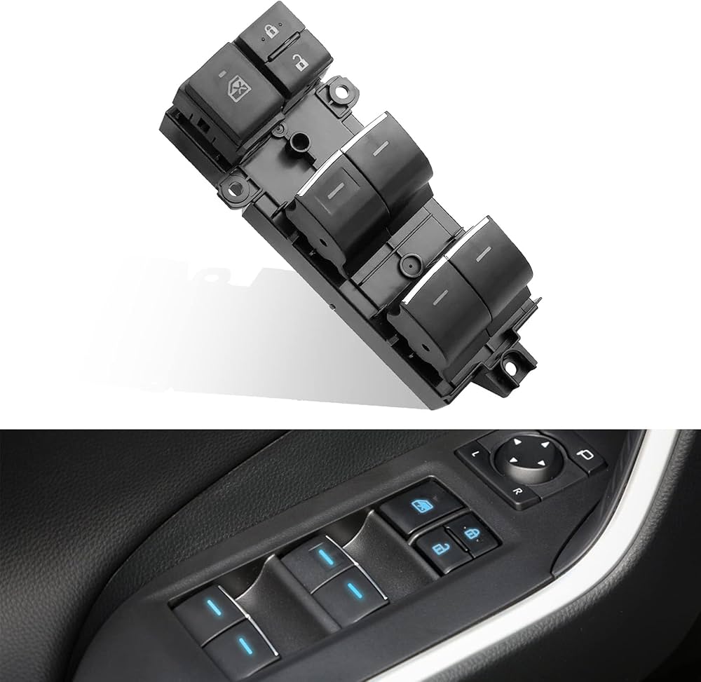 Amazon.co.jp: LED パワーウィンドウコントロールスイッチ トヨタ RAV4