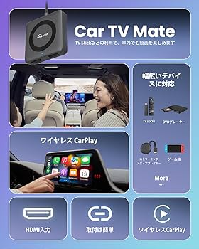 Amazon.co.jp: 【公式】OTTOCAST オットキャスト 2024 新型 Car TV