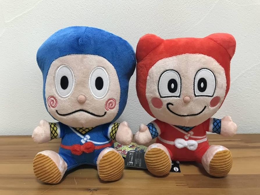 Amazon.co.jp: 忍者ハットリくん ミディアムぬいぐるみ／ハットリくん