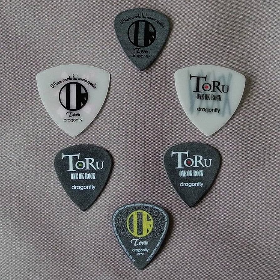 Amazon.co.jp: ONE OK ROCK ワンオクロック TORU ギターピック : 楽器