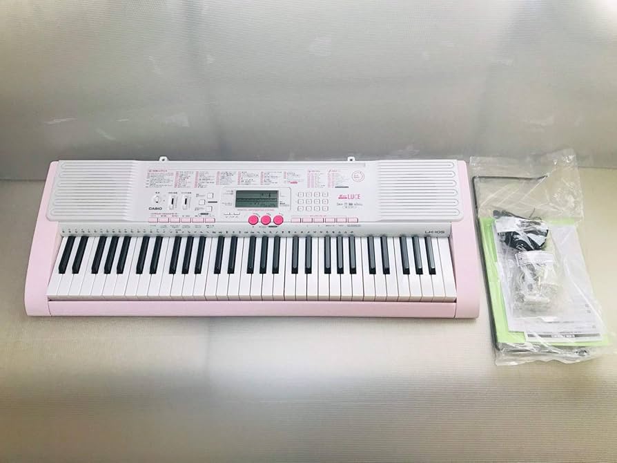 Amazon.co.jp: CASIO 光ナビゲーションキーボード(61鍵盤) LK-105 LK