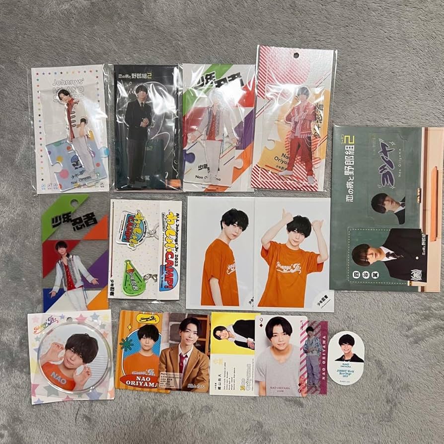 Amazon.co.jp: 少年忍者 織山尚大 アクスタ 写真等 グッズ まとめ売り