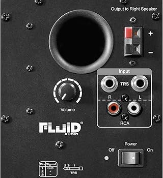 Amazon | Fluid Audio C5 ブラック モニタースピーカー (フルイド