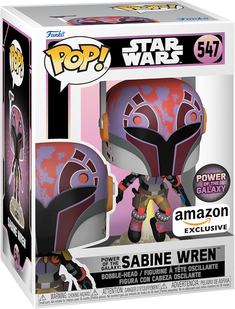 Amazon.com: Funko Pop! Star Wars: Sabine Wren with Darksaber