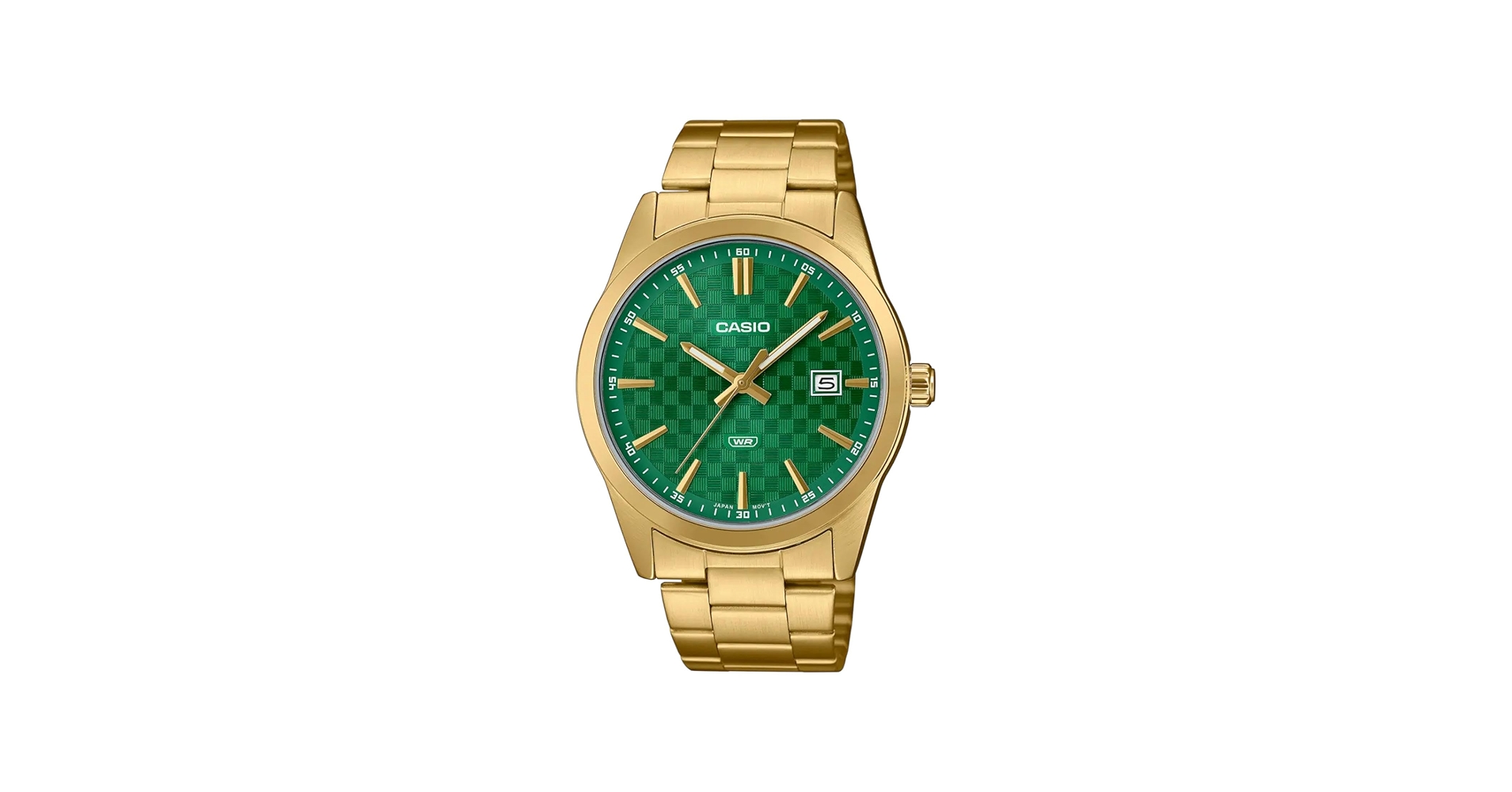 Amazon.com: Casio MTP-VD03G-3A Men's Standard Gold Tone Stanless