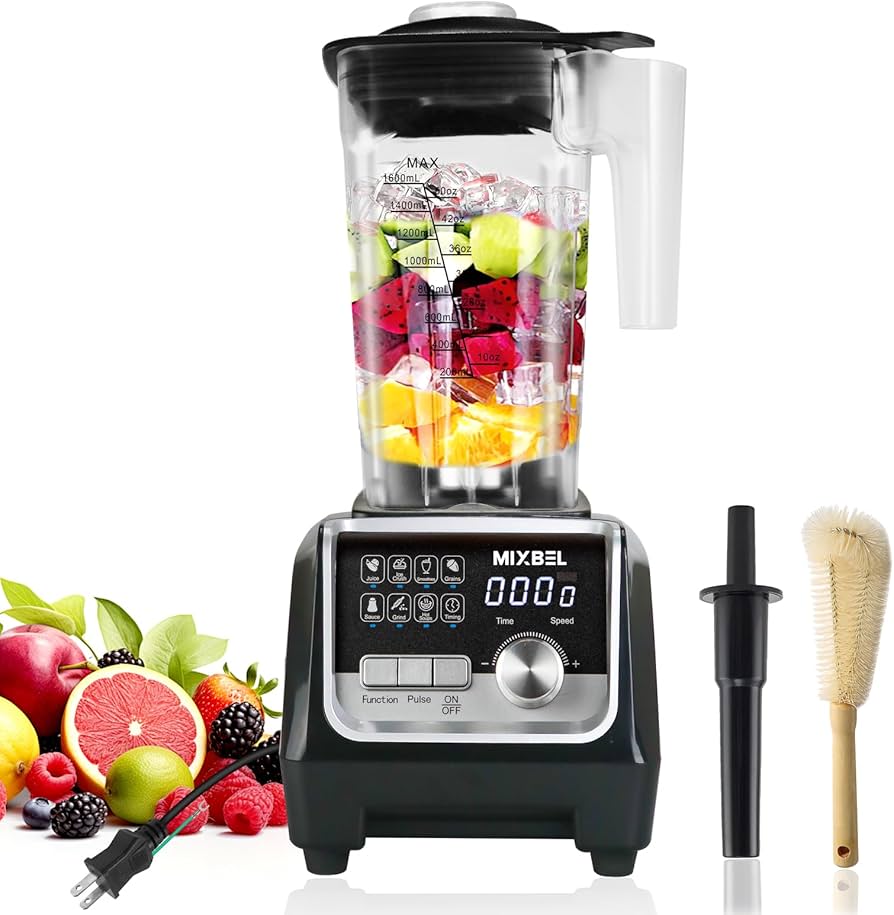 Amazon | MIXBEL 業務用ミキサー 大容量 2L ブレンダー 業務用 9段階