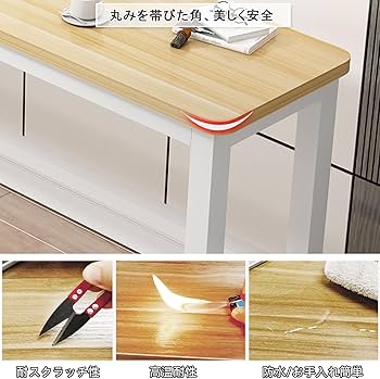 Amazon｜Wokouiys カウンターテーブル ハイテーブル バーカウンター