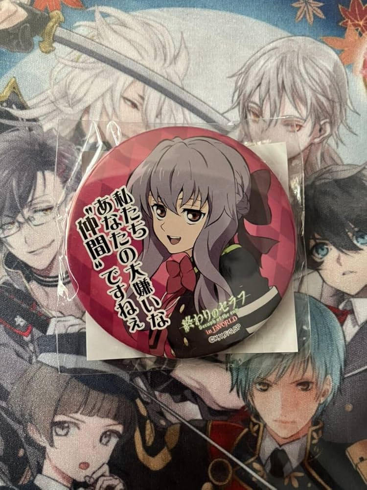 終わりのセラフ WIT STUDIO 限定缶バッジ 柊 シノア 【公式通販】