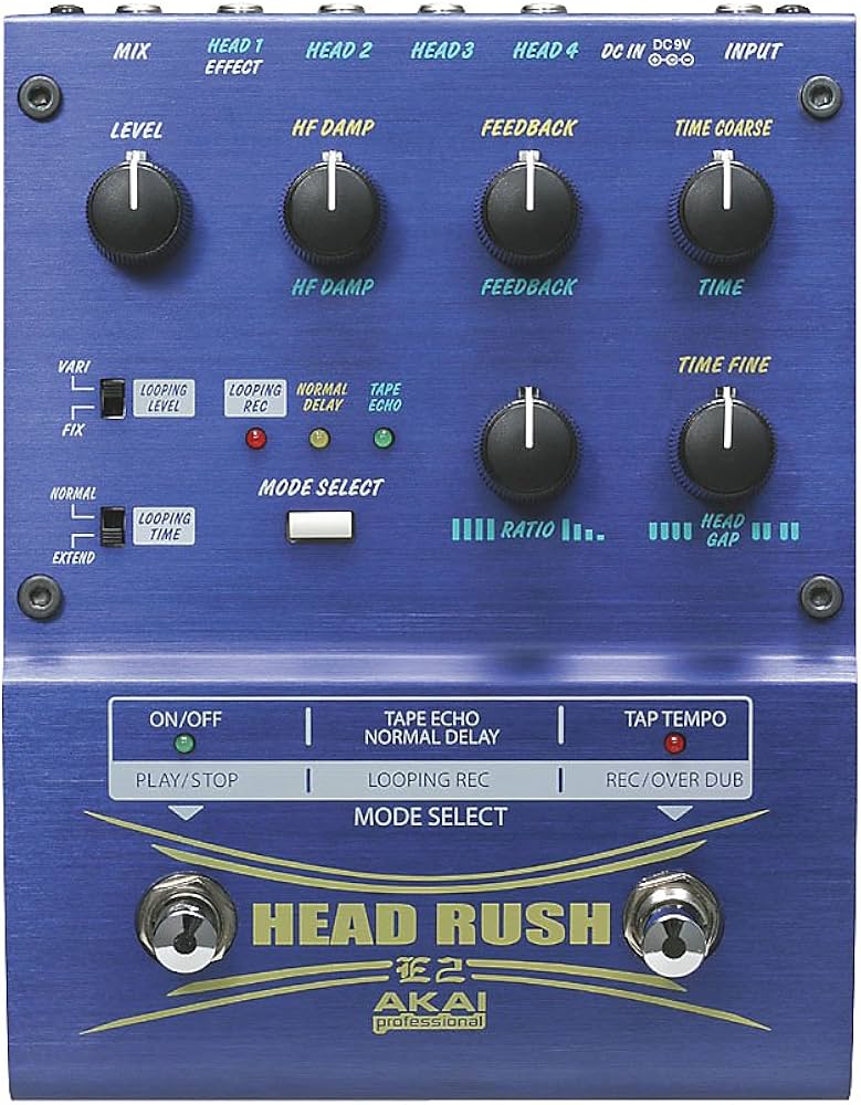Amazon | AKAI E2 HEAD RUSH | ルーパー・サンプラー | 楽器・音響機器