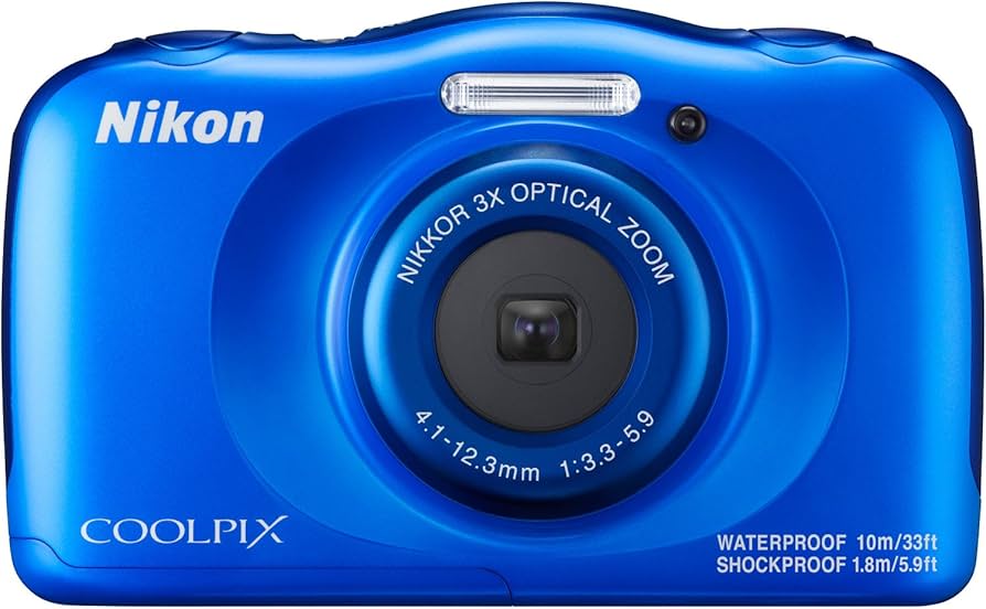 Amazon.com : Nikon COOLPIX W100 (Blue) : Electronics