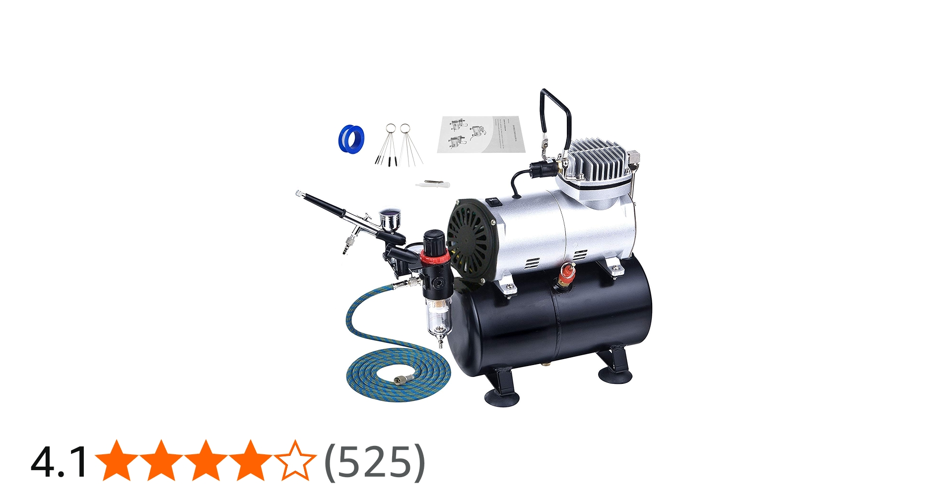 Amazon | Ausuc エアブラシ コンプレッサー セット エアーブラシ