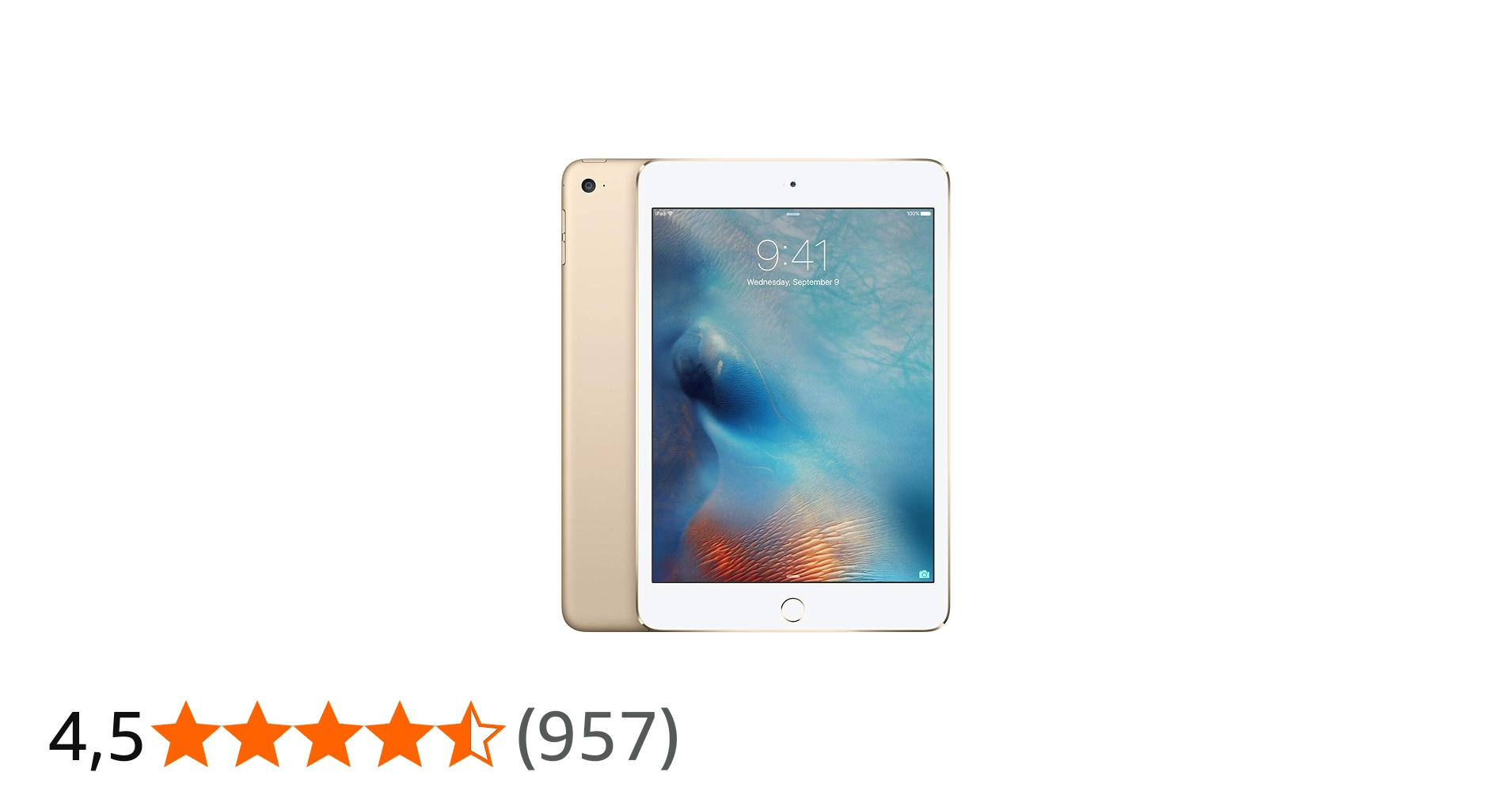 Apple Ipad Mini 4 128gb Wifi Mk9q2ll/a Lacrado Gold | Amazon.com.br