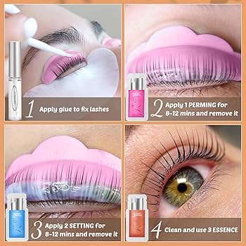 Amazon.com: Lomansa Lash Lift Kit Eyelash Perm Kit Korean Brow