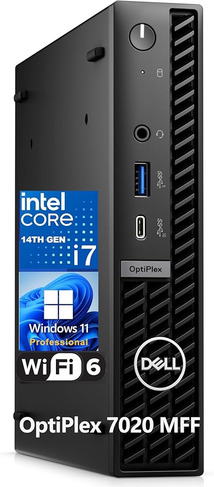 Amazon.com: Dell OptiPlex 7020 MFF 7000 Micro Form Factor Mini
