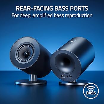 Amazon.com: Razer Nommo V2 X - Full-Range 2.0 PC Gaming Speakers