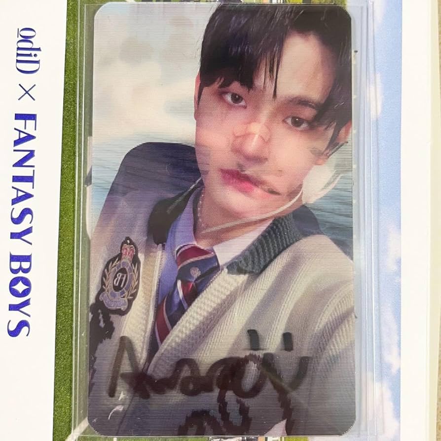 直筆サインあり 少年ファンタジー カンデヒョン トレカ 直筆サインあり