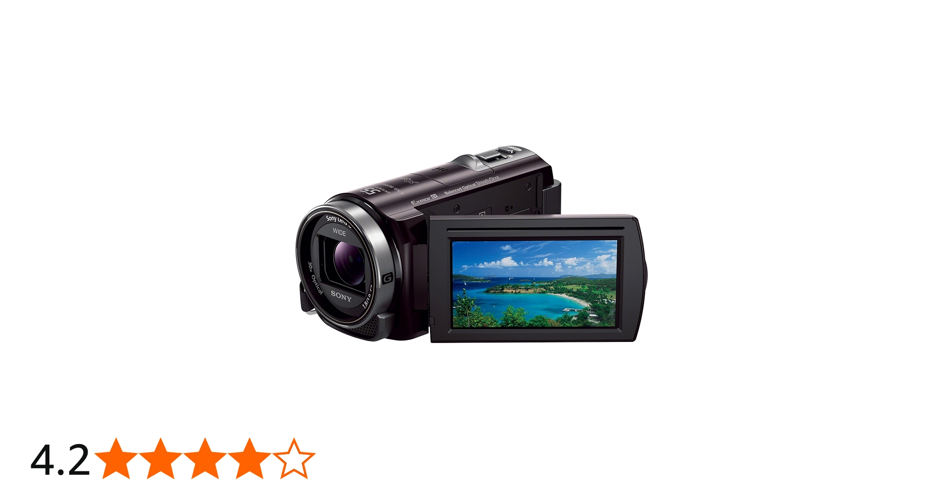 Amazon | SONY ビデオカメラ HANDYCAM CX430V 光学30倍 内蔵メモリ32GB