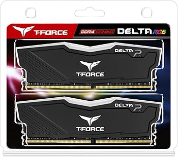 TEAMGROUP T-Force Delta RGB DDR4 32GB (2x16GB) 3600MHz Desktop