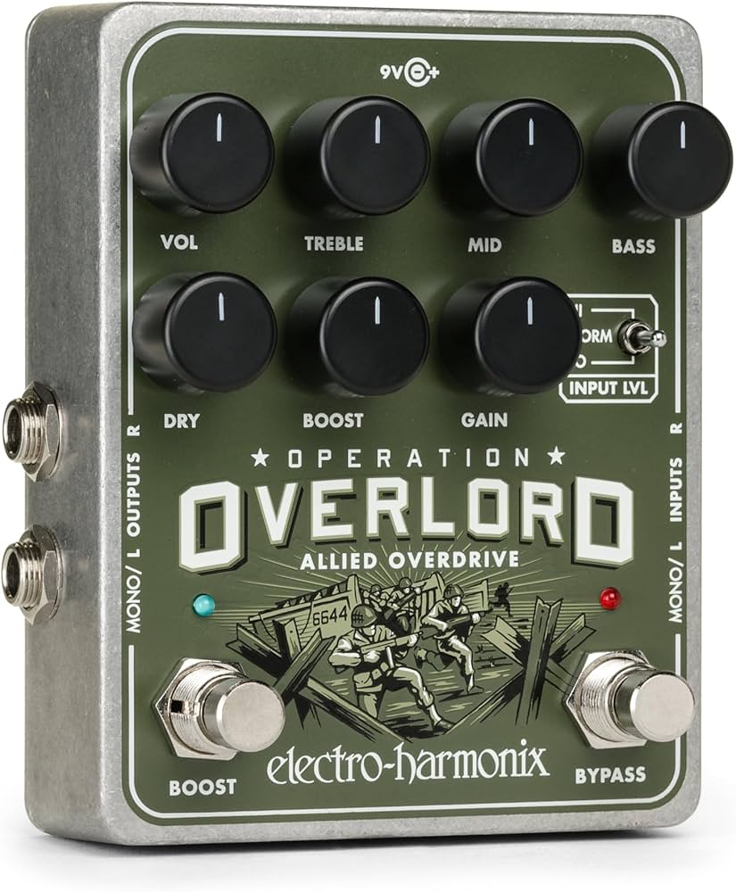 Amazon.com: Electro-Harmonix Operation Overlord Allied Overdrive