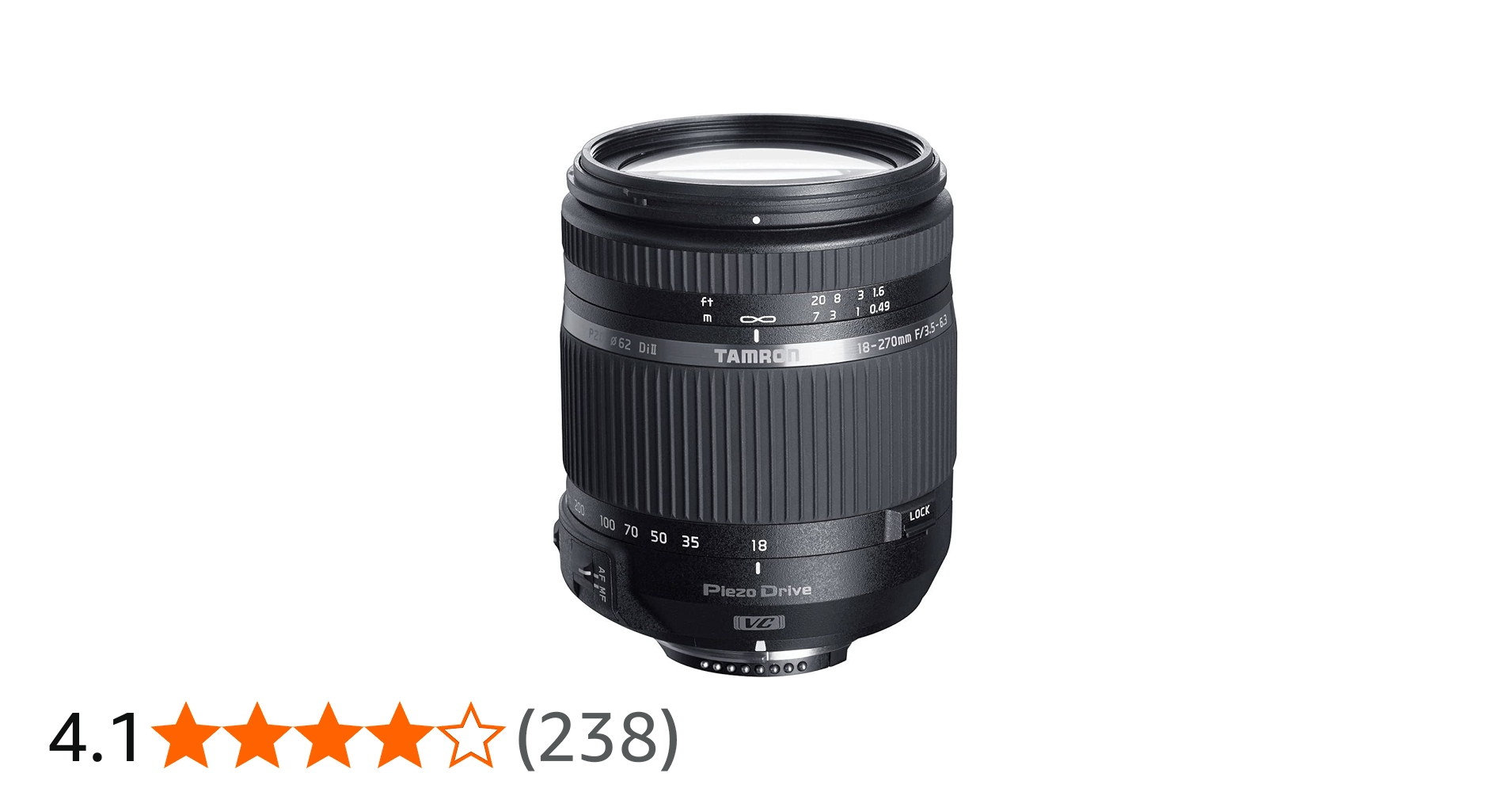 タムロン18-270mmF3.5-6.3DiII VCLD (B003ニコン) Near Mint] TAMRON