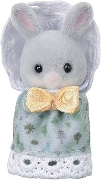 Amazon | シルバニアファミリー 人形 【 わたウサギファミリー セレブ