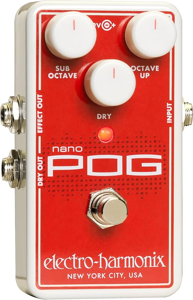 Amazon.com: Electro-Harmonix Nano POG Polyphonic Octave Generator