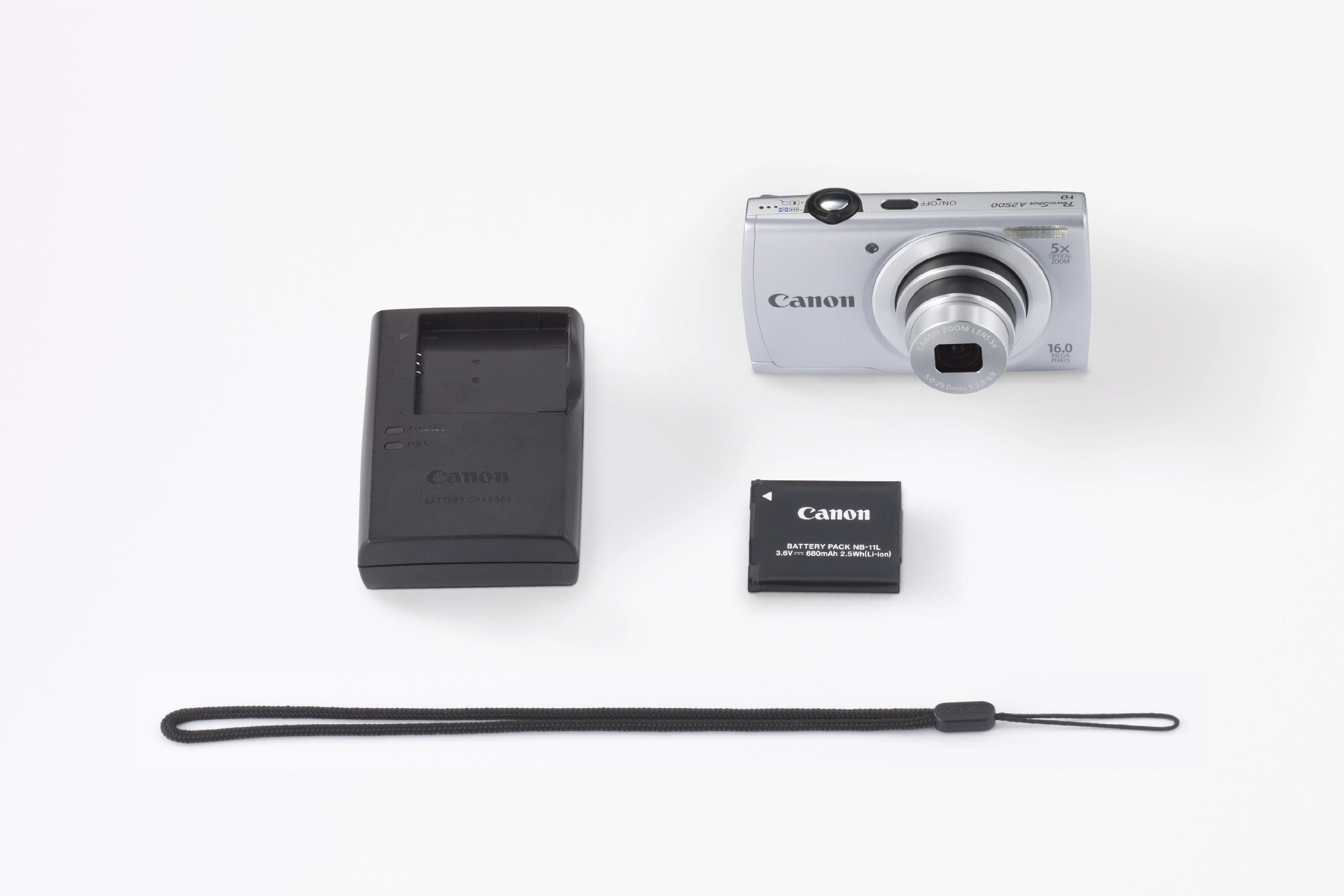Amazon.com : Canon PowerShot A2500 16MP Digital Camera with 5x