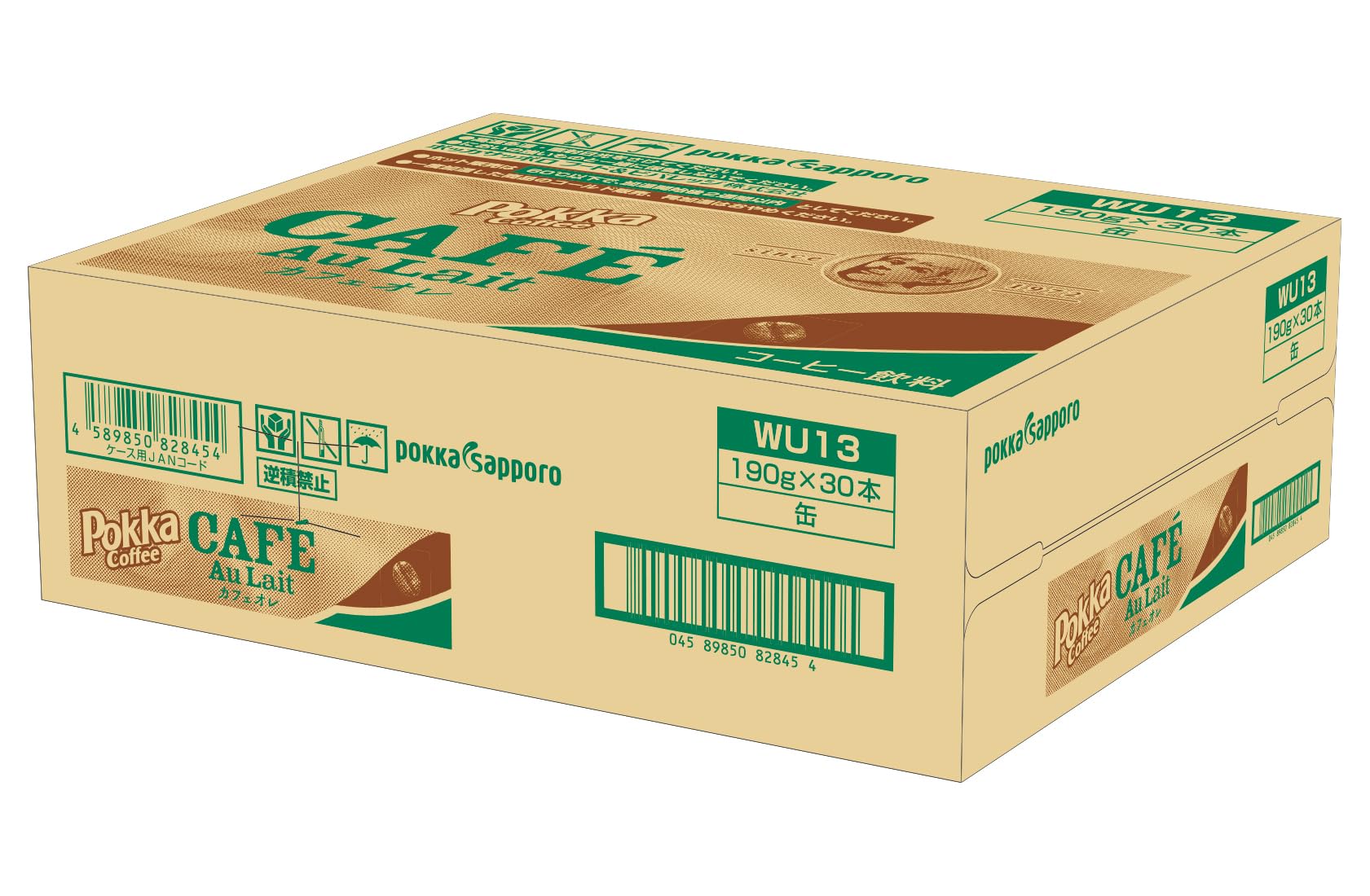 Amazon.co.jp: ポッカコーヒー カフェオレ 190g缶×30本 : 食品・飲料・お酒