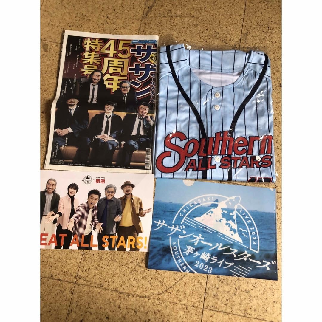 Southern All Stars 2023茅ヶ崎ライブ 野球シャツL Amazon | サザン