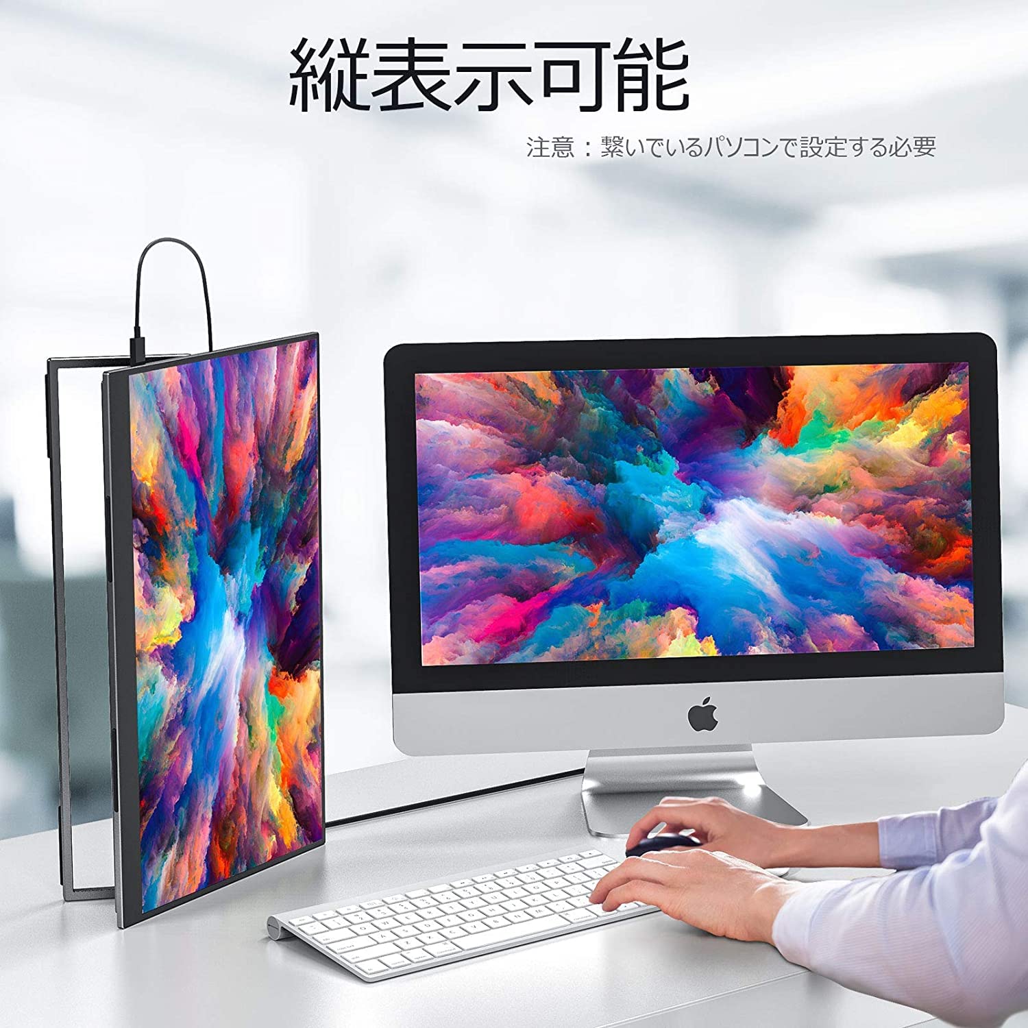 Amazon.co.jp: モバイルモニター モバイルディスプレイcocopar 17.3