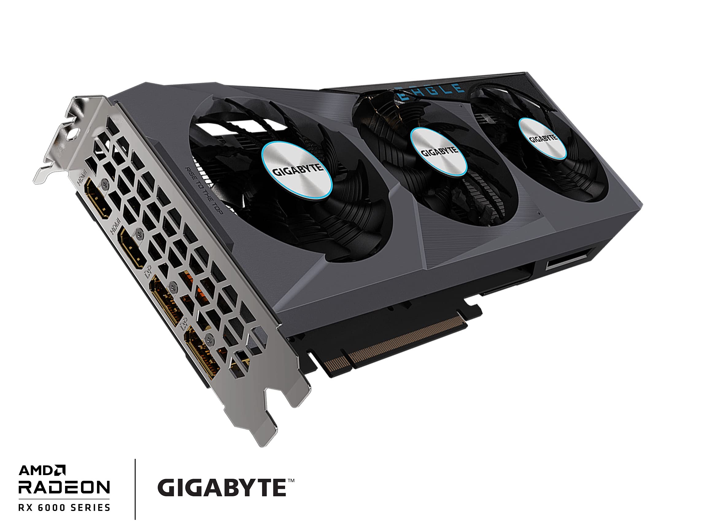 GIGABYTE Radeon RX 6600 XT Eagle 8G Graphics Card, WINDFORCE 3X