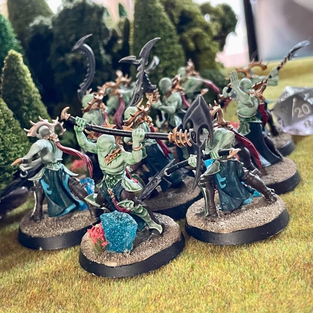 Amazon.com: Idoneth Deepkin Namarti Thralls 10 Painted Miniatures