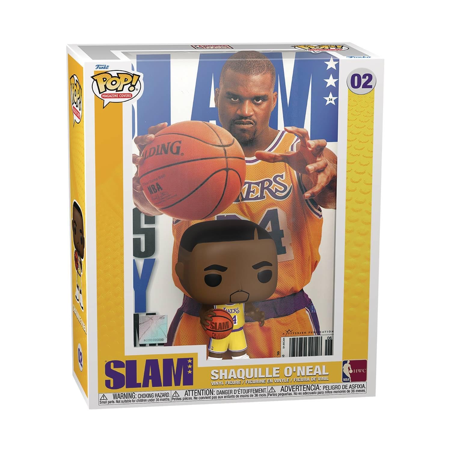Amazon.co.jp: Funko Pop! NBA カバー:SLAM - シャキールオニール