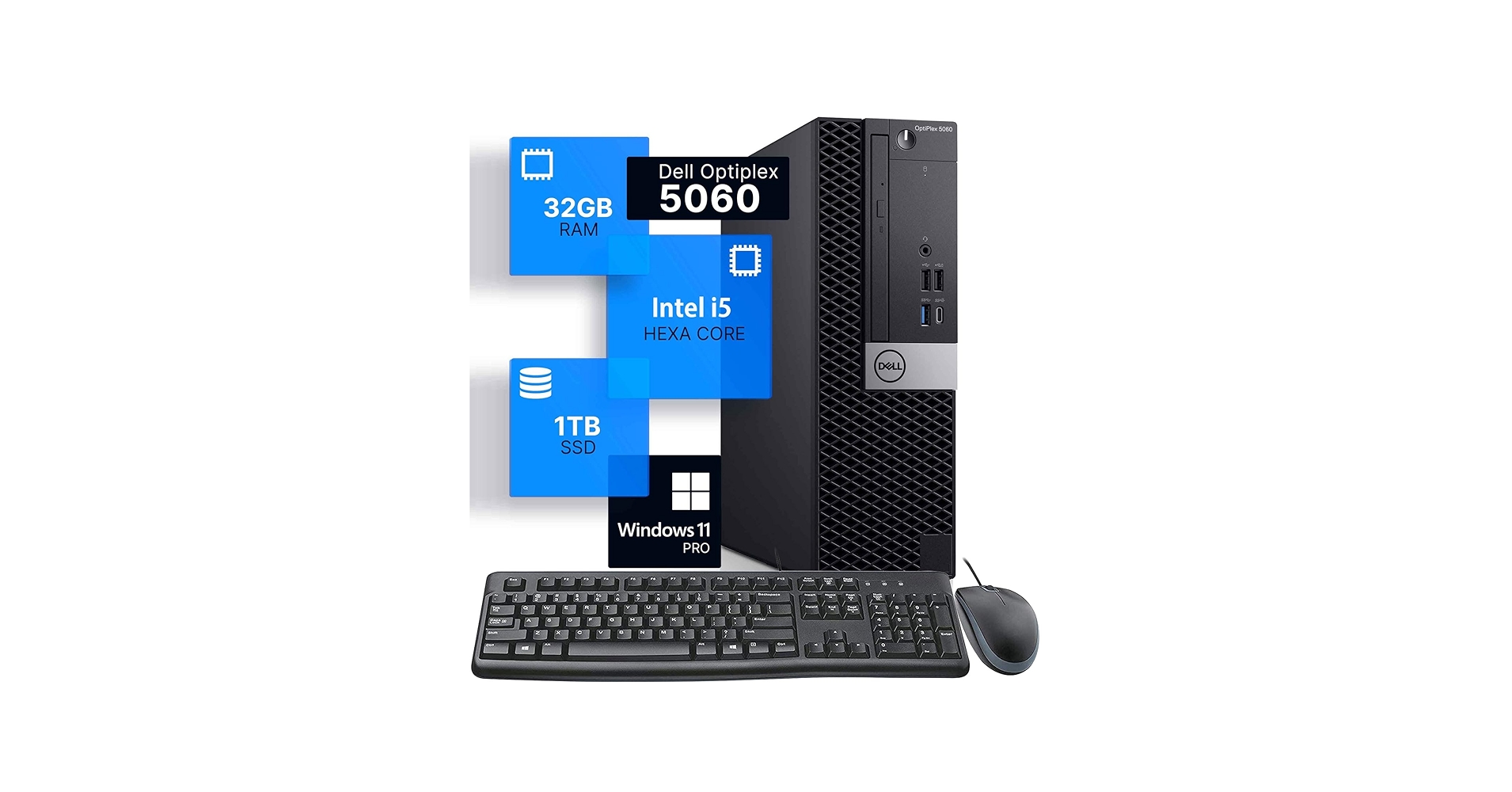 Amazon.com: Dell OptiPlex 5060 SFF Small Form Desktop Computer PC
