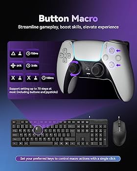 AIMZENIX Monster Keyboard and Mouse Adapter Compatible with PS5