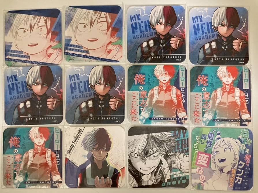 僕のヒーローアカデミア 轟焦凍 ヒロアカ展 スチパン 箱押し トランプ