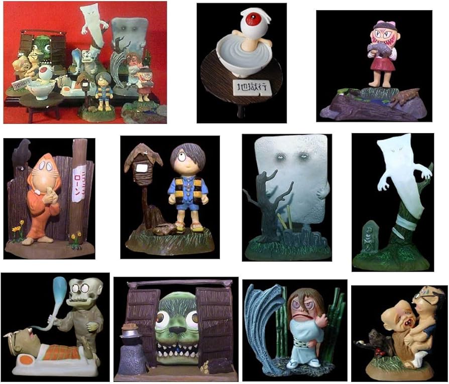 Amazon | ゲゲゲの鬼太郎 ゲゲゲのしげる妖怪絵巻 〈全10種セット