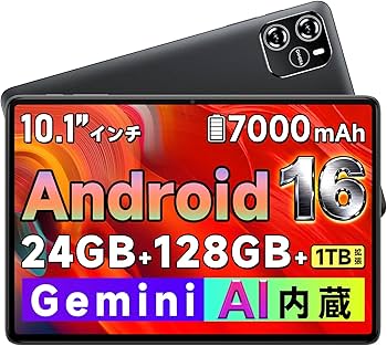 Amazon.co.jp: タブレット Android16 10インチ wi-fiモデル 8コアCPU