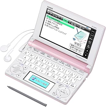 Amazon | CASIO Ex-word 電子辞書 中学生学習モデル ピンク 110