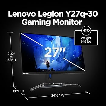 Amazon.com: Lenovo Legion Y27q-30 Monitor - 2025 - Gaming Monitor