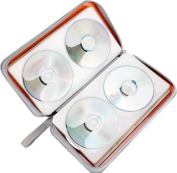 Amazon.com: Siveit CD Case Holder, 80 Capacity CD/DVD Case Holders