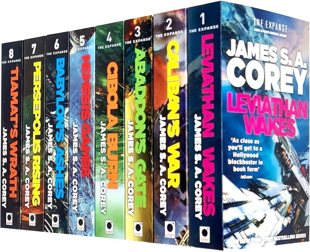 James S A Corey Expanse Series 8 Books Collection Set (Leviathan