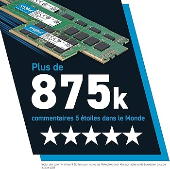 Crucial 16GB DDR4 2666 MT/s (PC4-21300) UDIMM 288-Pin Memory