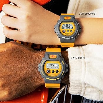 Casio G-Shock DW-6900Y-9 Jason Yellow Third Eye Digital CASIO