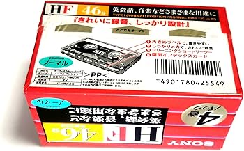 Amazon | SONY 音楽用 カセットテープ HF 46分 4本パック 4C-46HFA