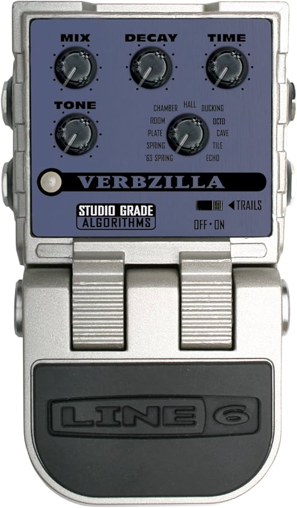 Line 6 Verbzilla Reverb Guitar Effect : Amazon.sg: Musical Instruments