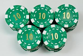 Amazon | カジノチップ 数字入り 【ばら売り50枚単位】 ポーカーチップ