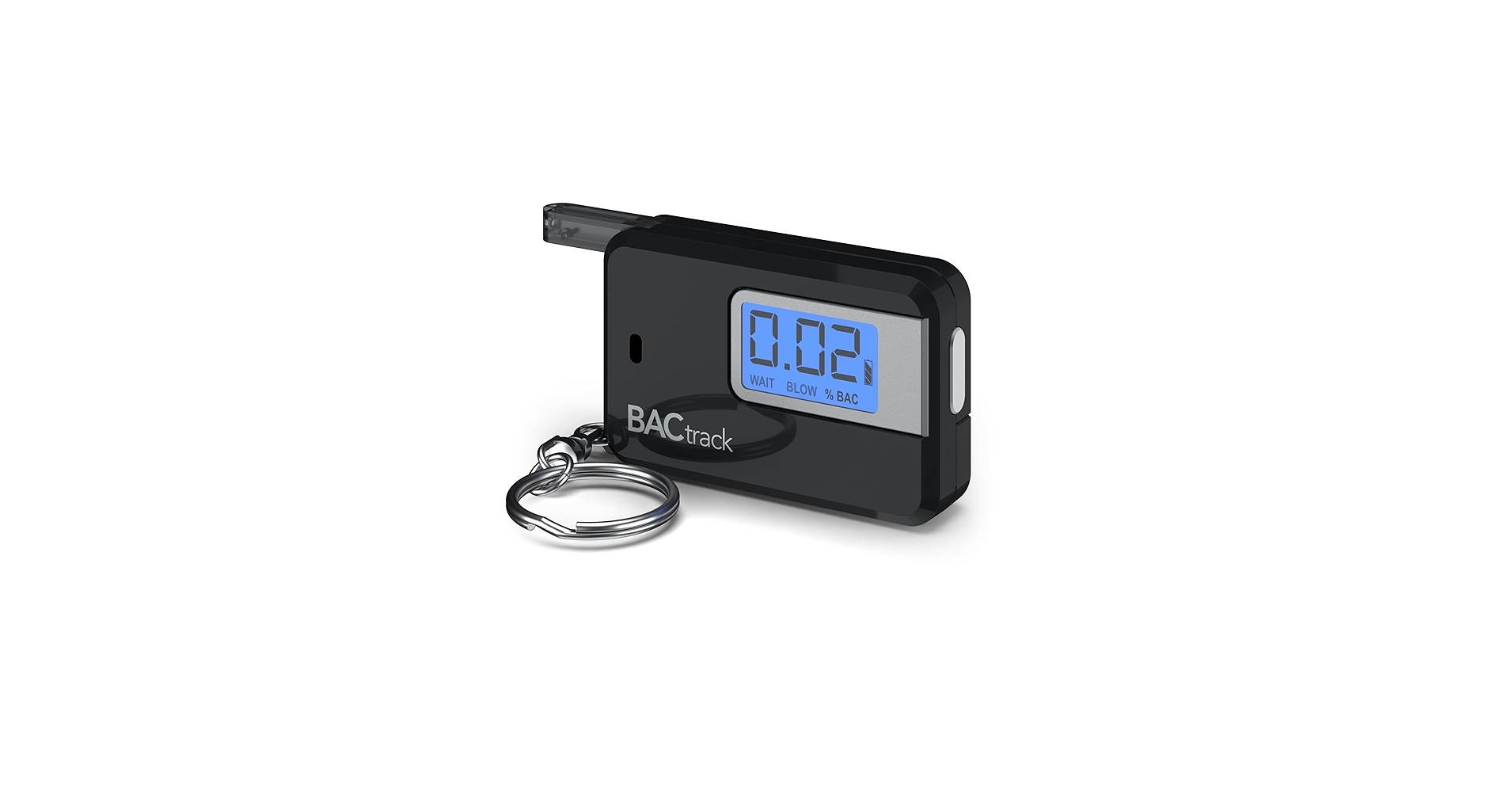 Amazon.com: BACtrack Go Keychain Breathalyzer (Black) | Ultra