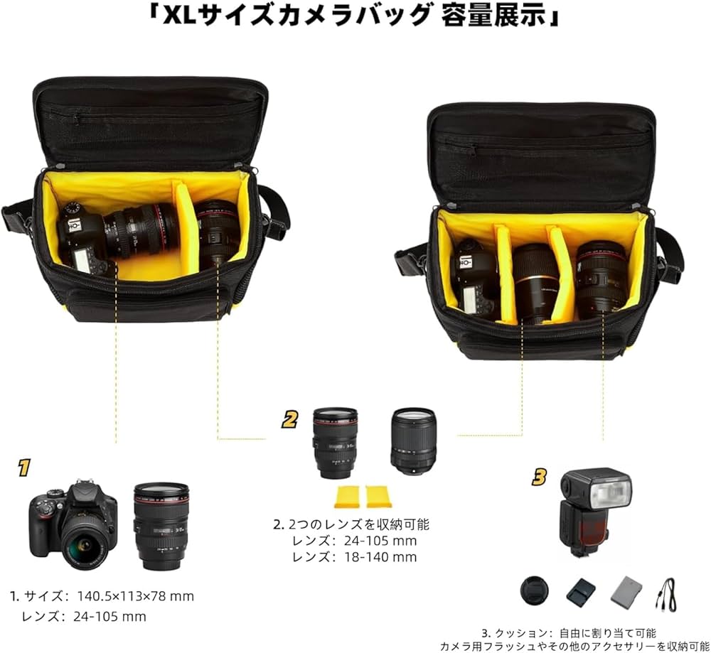 Amazon | 【Ftyuiul】ニコンカメラバッグデジタル一眼レフ,nikon zfc