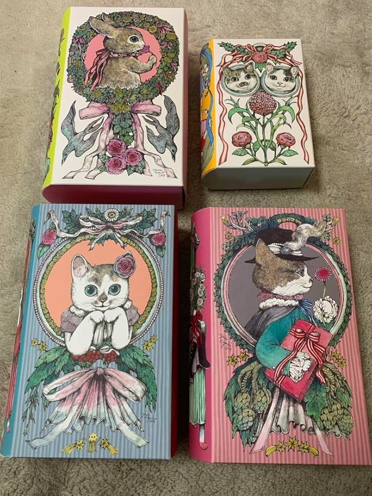 Amazon.co.jp: ヒグチユウコ ブック型ケース ボックス BOX 4種類